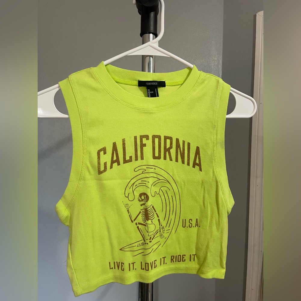 CALIFORNIA tank top